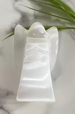 £29.99 • Buy Selenite Angel Large 10cm Crystal Cleansing Gemstone Crystal Meditation Calming