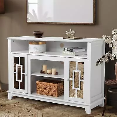 Modern TV Stand Cabinet Media Console Table For TVs Up To 55 Inch Living Room • $142.99