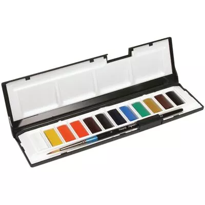 £34.95 • Buy Daler Rowney Aquafine Watercolour 12 Whole Pan Set