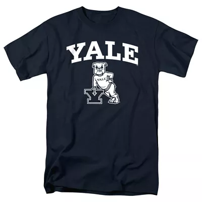 Yale University Adult T-Shirt One Color Logo Navy S-5XL • $22.99