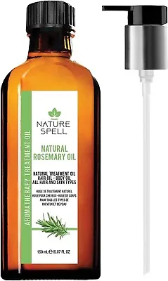 Nature Spell Rosemary Oil For Hair & Skin Rosemary Oil For Hair Growth - 150ml • £10.67