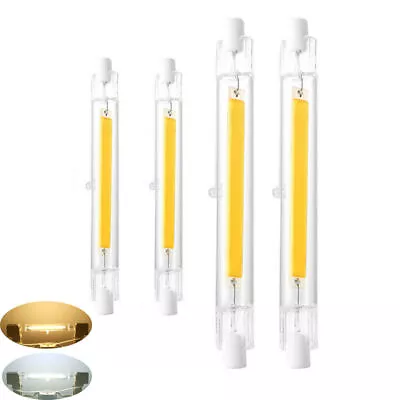 1x LED R7S Glass Tube COB Bulb 78MM 118MM Corn Lamp Replace Halogen Light 5W 10W • $12.75
