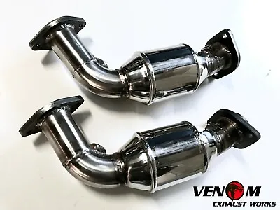 VENOM Holden VE VF V8 SS LSA HSV High Flow 100 CPSI Cat Pipes Exhaust Catalytic • $795