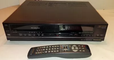 Panasonic Multi System VCR NV-G15AC W/ Panasonic Universal Remote Untested • $29