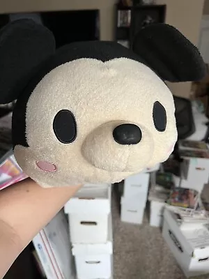 Disney Store Large 18  Mickey Mouse Tsum Tsum Plush Pillow Toy • $8