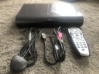 £29.99 • Buy Sky Plus Hd Box With Remote And All Wires. 1 Tb Box.