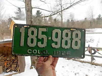 1926 Colorado License Plate • $17.51