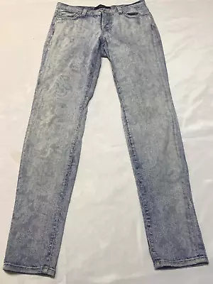 J Brand Jeans Women 28 Blue Denim Button Front 5 Pockets Solid Print • $19.80