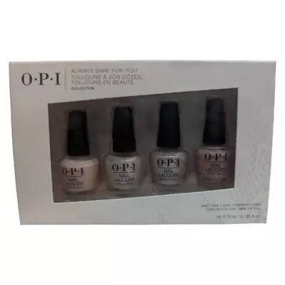 OPI - Always Bare For You 4 Piece Mini Nail Lacquer Set • $14.99