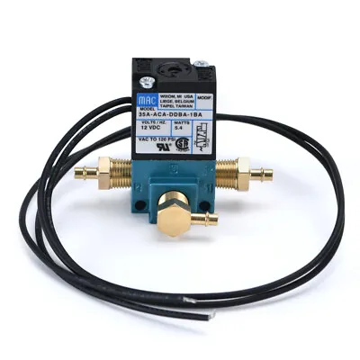 MAC 3 Port 5.4W Electronic Boost Control Solenoid Valve W/ Barbed Brass Fittings • $18.90