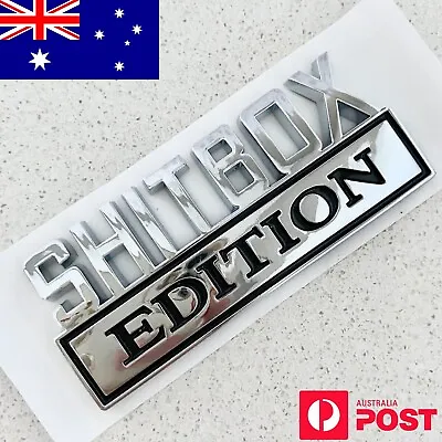 $7.89 • Buy Shitbox Edition Badge Sticker Ute 4x4 Window Bumper Funny Car Decal - AU Ship