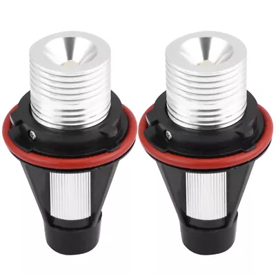 ・2pcs Car Bright 6000K 5W Angel Eyes LED Light Lamp For E60 E61 E39 E53 • $11.74