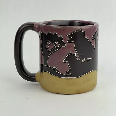 New Without Box Mara Mexico Howling Wolves 16oz Stoneware Pottery Coffee Mug • $25