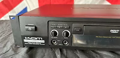 Rack Mountable -KAM PRO 5500 DVD-USB-CDG Karaoke-Multi Format Player • £19.99