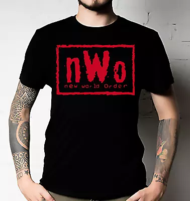 Adult New World Order NWo Wrestling Wolfpac Black T-Shirt Unisex All Size • $9.99