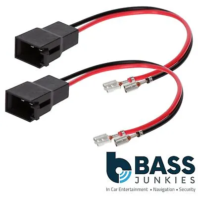 Vauxhall Astra F G H 1991 - 2010 Car Speaker Adaptor Plug Lead Connectors Cable • £6.95