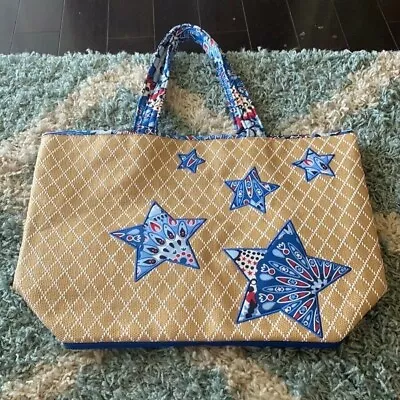 Vera Bradley Straw Beach Tote • $47