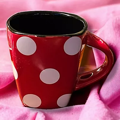 Minnie Mouse Mug No Spoon Polka Dot Red/White • $9.99