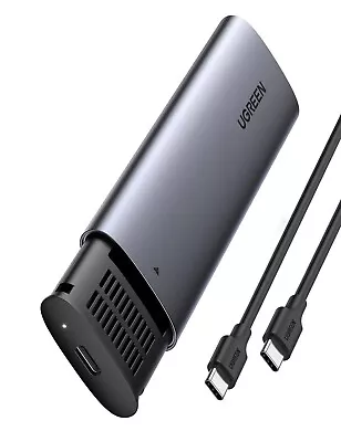 $44.80 • Buy NVMe M.2 SSD SATA To USB C SUPER SPEED External Enclosure Storage Case + Cable