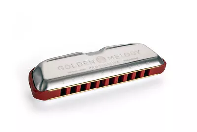 Hohner Golden Melody Harmonica - Key Of D With Equal-tempered Tuning For Melody  • $61.53