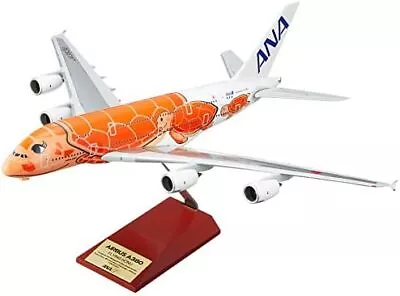 ANA 1/200 A380 JA383A FLYING HONU Sunset Orange Sea Turtle Limited Model Plane • $216.74