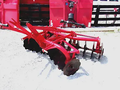 Used MF 6 Ft.---3 Pt. Lift Disc Harrow (FREE 1000 MILE SHIPPING FROM KY) • $1525