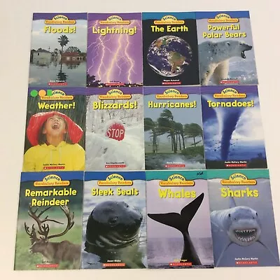 1st 2nd Grade Science Vocabulary Readers 12 Scholastic Picture Book Lot • $19.99