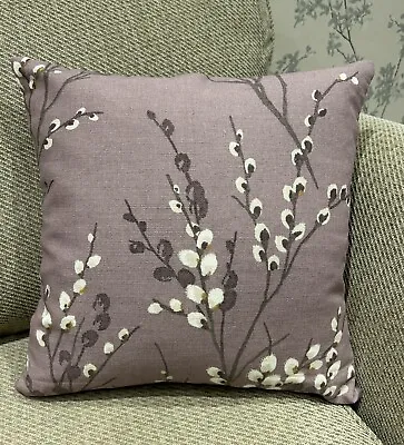 Laura Ashley Pussy Willow Grape / Amethyst Cushion Cover • £10