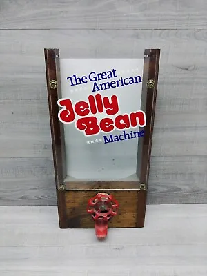 Jelly Bean Dispenser The Great American Jelly Bean Machine Wall Hanging Vintage • $35