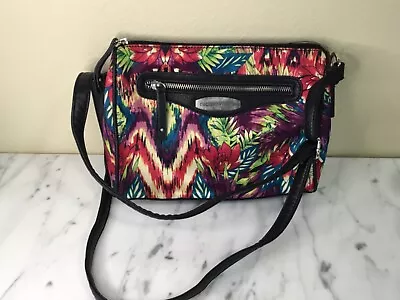 Nicole Miller Colorful Floral Shoulder Bag Cross-Body New • $18.99