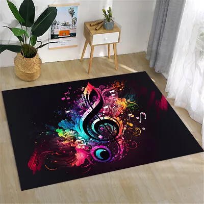 Clef Rug Colorful Music Notes Rug Music Notes Rug Music Rug Colorful Rug • $22.80