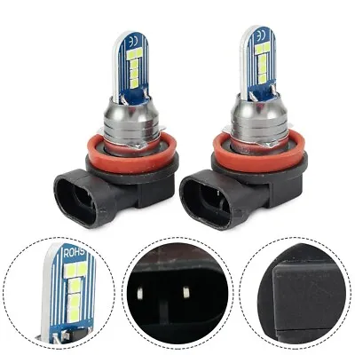 Add Character And Safety With 2pcs H11 H8 LED Fog Lights In Lime Green • $18.99