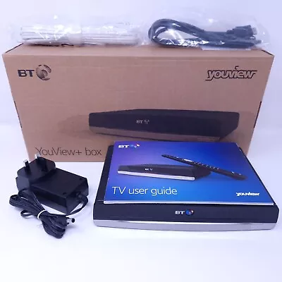 BT Youview Plus TV Box Humax DTR-T2100 Freeview 500GB HD Twin Tuner Recorder • £129.95