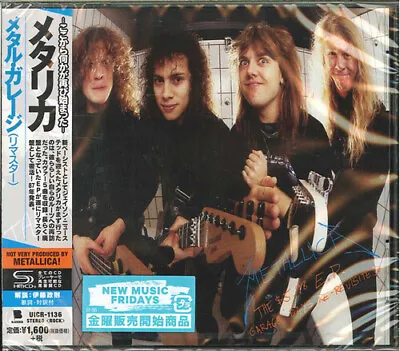 Metallica - 5.98EP Garage Days Re-Revisited [New CD] Rmst SHM CD Japan - Impor • $19.52