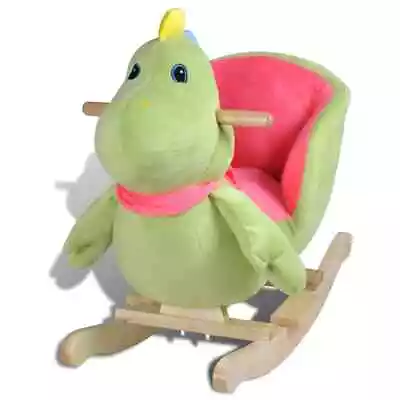 Plush Dinosaur Rocking Animal Toy Soft Comfortable Baby Toddler Rocker Gift • $127.85