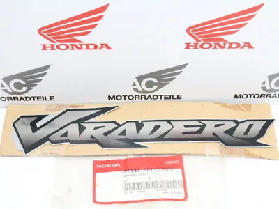 Honda XL 1000 V Front Varadero Sticker Side Panel Left Mark Side Cover • $59.68