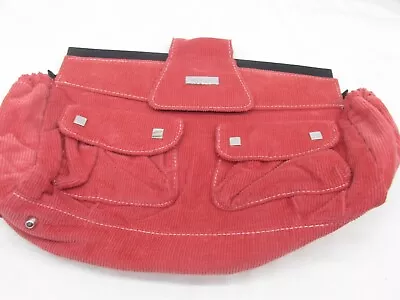 Miche Handbag Classic Shell Corduroy Red Corduroy Clutch • $20