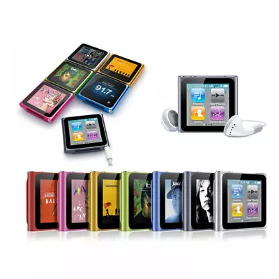 $156.74 • Buy Apple IPod Nano 6th Gen 8GB 16GB - Replaced New Battery !!! Great Condition