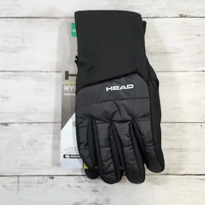 HEAD Hybrid Gloves Premium Warmth Sensatec Touchscreen Tech Blk - XL New • $14.49