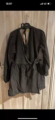 £5 • Buy Asos Denim Grey Dress Size 10