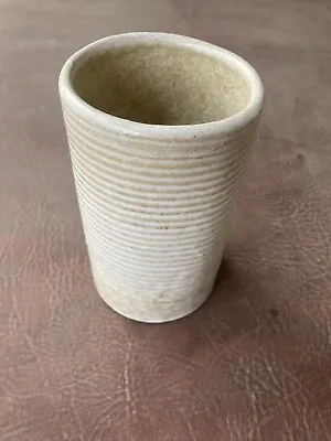 $19.95 • Buy Beige Zanesville Stoneware Pottery Stoneage Modern Homespun Vase 4006
