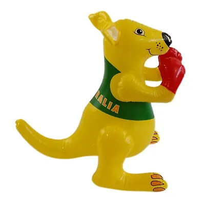 $24.95 • Buy Australia Souvenir Supporter Blow Up Squeaky Inflatable 45cm Boxing Kangaroo 