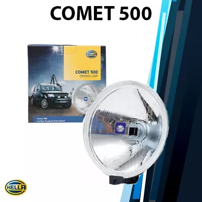 (Pair)Hella Comet 500 White Driving Lamp 1F4 005 750-413 12V Halogen Spot Light • $157.85