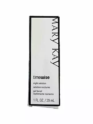 Mary Kay Timewise Night Solution 1oz Dry To Oily Skin 026919 New In Box NIB USA • $19.99