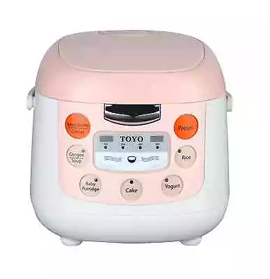 $65.55 • Buy TOYO Multi-Function Rice Cooker With Keep Warm & Display MB-FS20D (2.0L/4 Cups) 