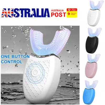 $23.99 • Buy Automatic Toothbrush Sonic Silicone 360°Electric Whitening Brush Teeth Wireless
