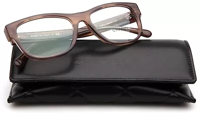 NEW CHANEL CH 3416 C.1416 Beige EYEGLASSES GLASSES FRAME 52-17-140 B40mm Italy • $446.79