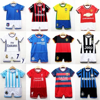 $17.95 • Buy NEW Baby Toddler Soccer Jersey Bodysuit Romper Jumpsuit Outfit One-Piece 0, 1, 2