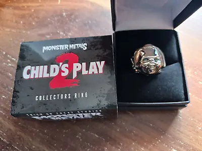 Metal Monsters Collectors Ring Childs Play 2 • $39.95