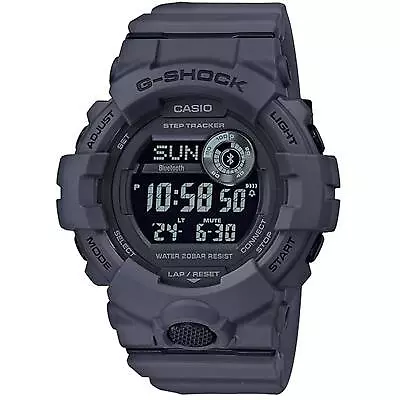 Casio Men's Watch G-Shock G-Squad Grey Digital Dial Resin Strap GBD-800UC-8CR • $79.99